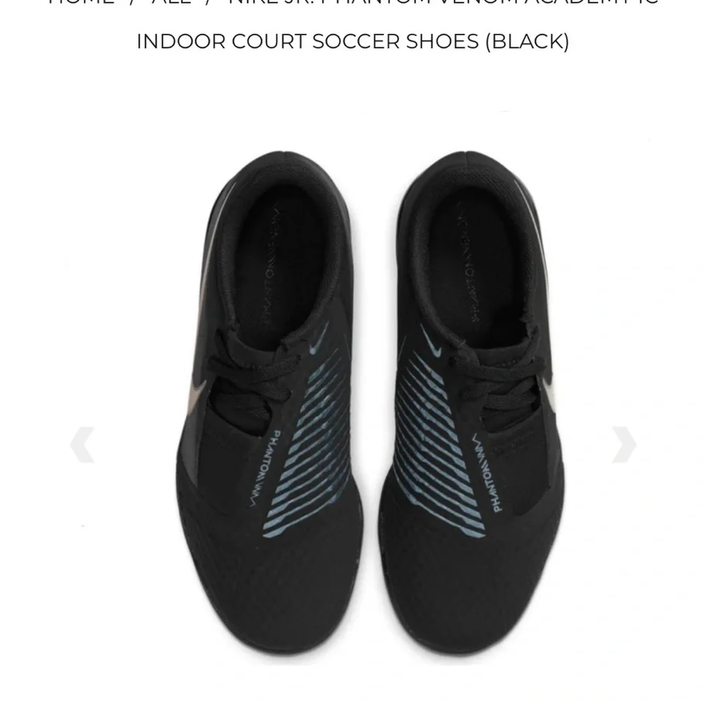Nike Phantom Venom Indoor Soccer Shoes 5Y